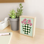 Anemones and vase Mini Art Print Gallery Image 2