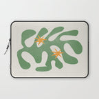 Fern Green Leaf: Matisse Series 01 | Mid-Century Edition Laptop Sleeve Gallery Image 1