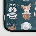 Doggie Coffee and Tea Time II Laptop Sleeve Gallery Image 3