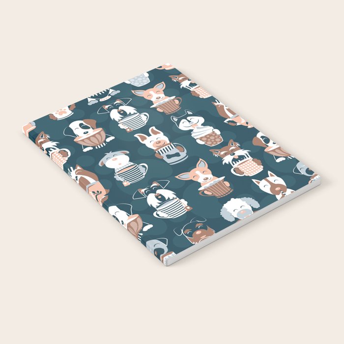 Doggie Coffee and Tea Time II Notebook Gallery Image 2
