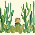 In my happy place - hedgehog meditating in cactus jungle Coffee Mug Gallery Image 2