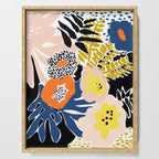 More design for a happy life - with black Serving Tray Gallery Image 1
