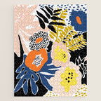 More design for a happy life - with black Jigsaw Puzzle Gallery Image 1