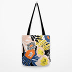 More design for a happy life - with black Tote Bag Gallery Image 2