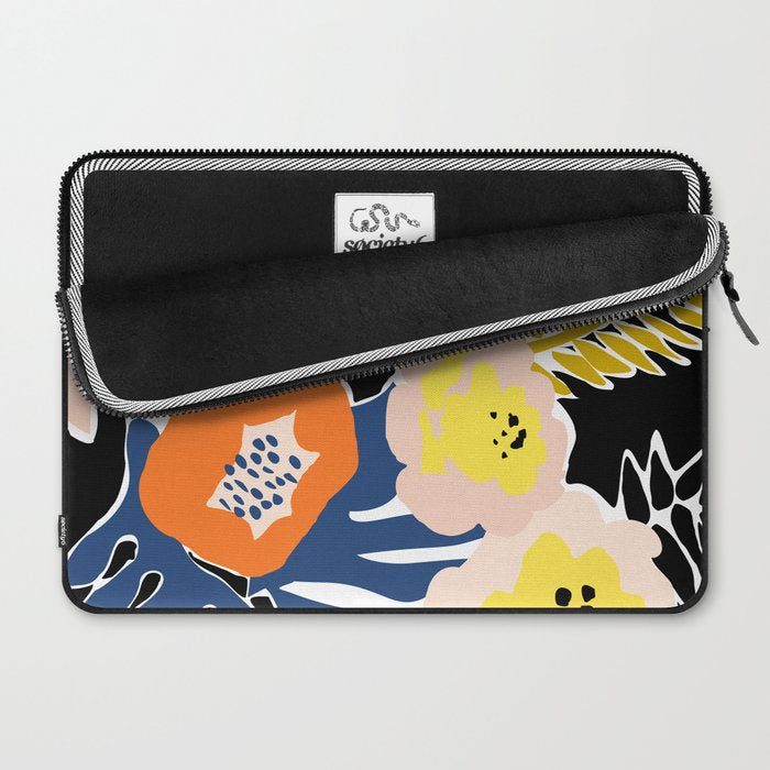 More design for a happy life - with black Laptop Sleeve Gallery Image 2