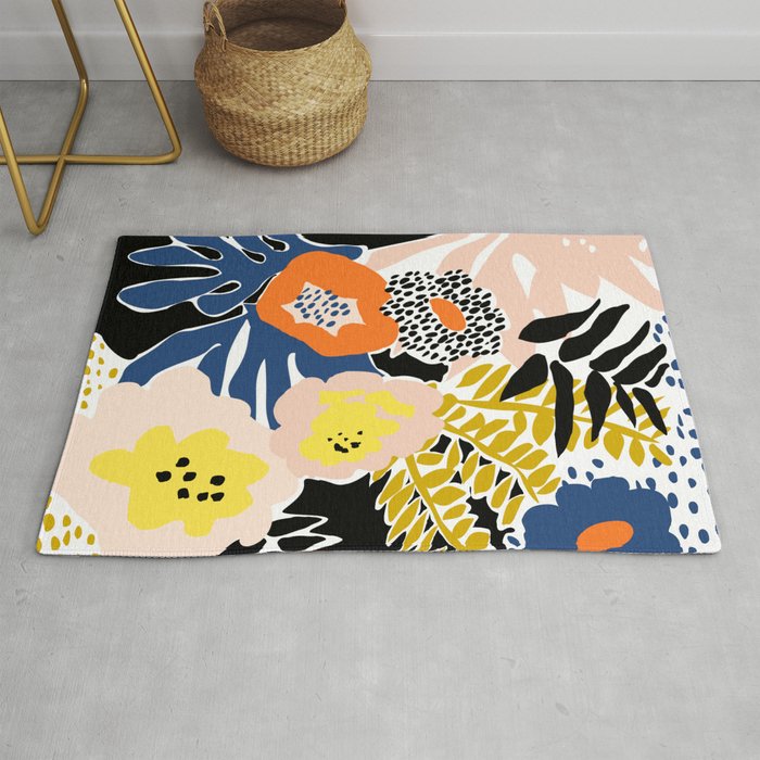 More design for a happy life - with black Rug Gallery Image 1