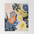 More design for a happy life - with black Throw Blanket Gallery Image 2