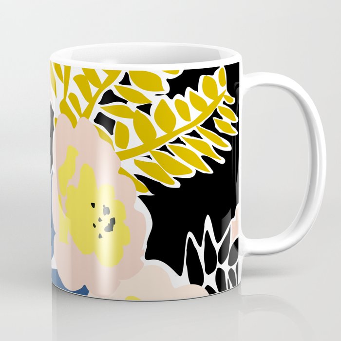 More design for a happy life - with black Coffee Mug Gallery Image 1