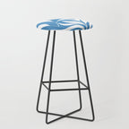 Pastel Blue Bush Stool Gallery Image 1