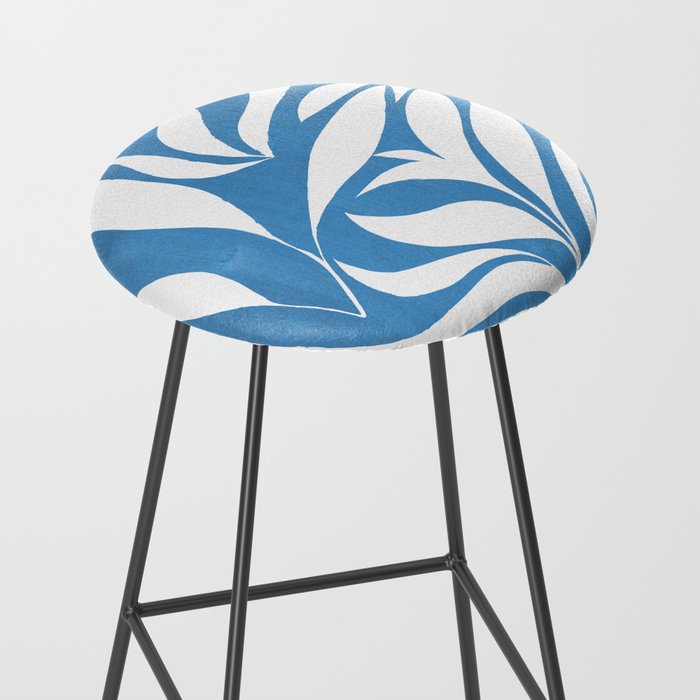 Pastel Blue Bush Stool Gallery Image 2