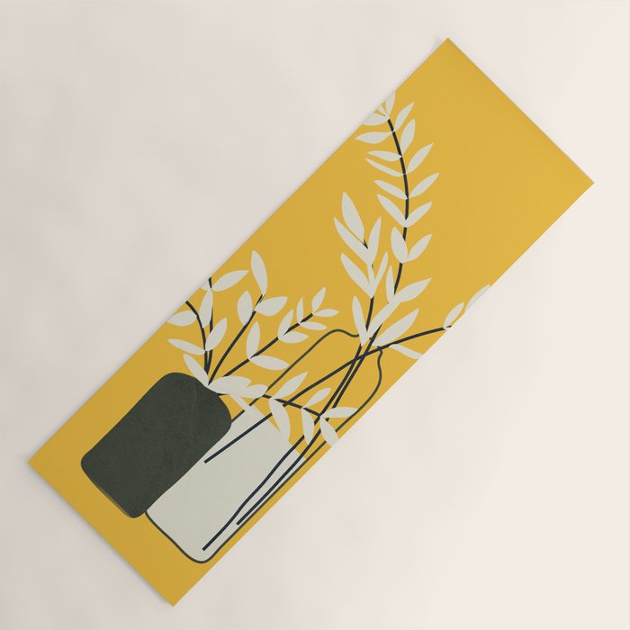 Abstract Vases Yoga Mat Gallery Image 1
