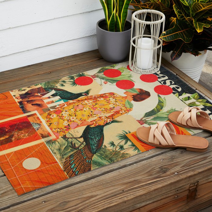 Please Trust Me Outdoor Rug Gallery Image 2