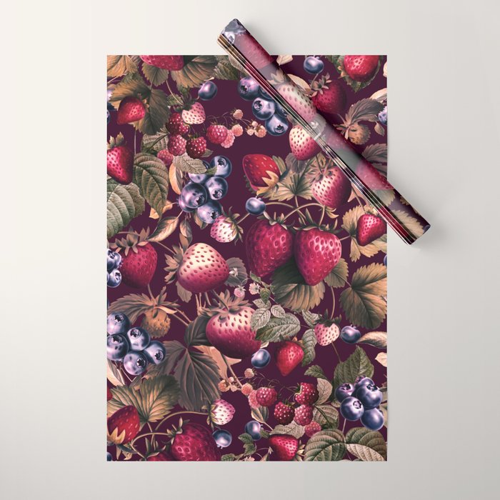 Strawberry Fields Forever II - I Wrapping Paper Gallery Image 1