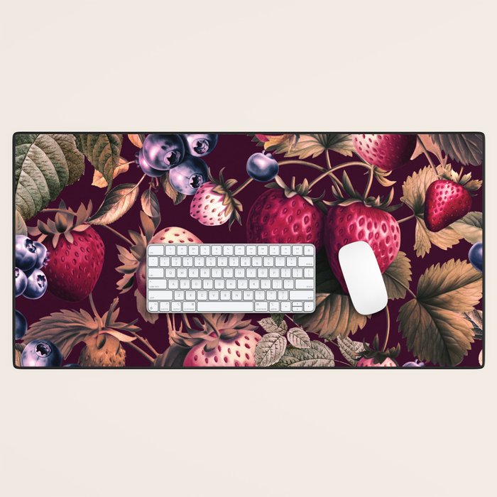 Strawberry Fields Forever II - I Desk Mat Gallery Image 1