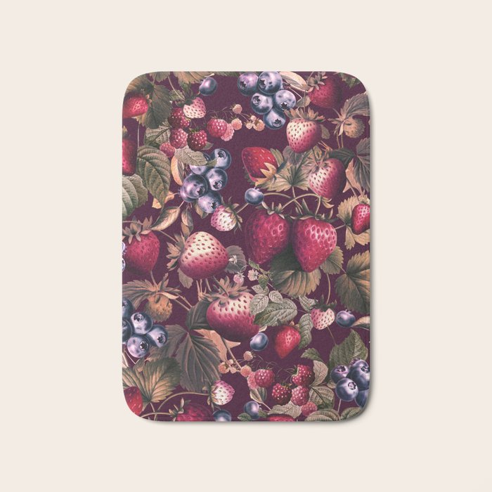 Strawberry Fields Forever II - I Bath Mat Gallery Image 1