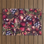 Strawberry Fields Forever II - I Outdoor Rug Gallery Image 1