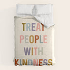 Treat People With Kindness Comforter Gallery Image 6