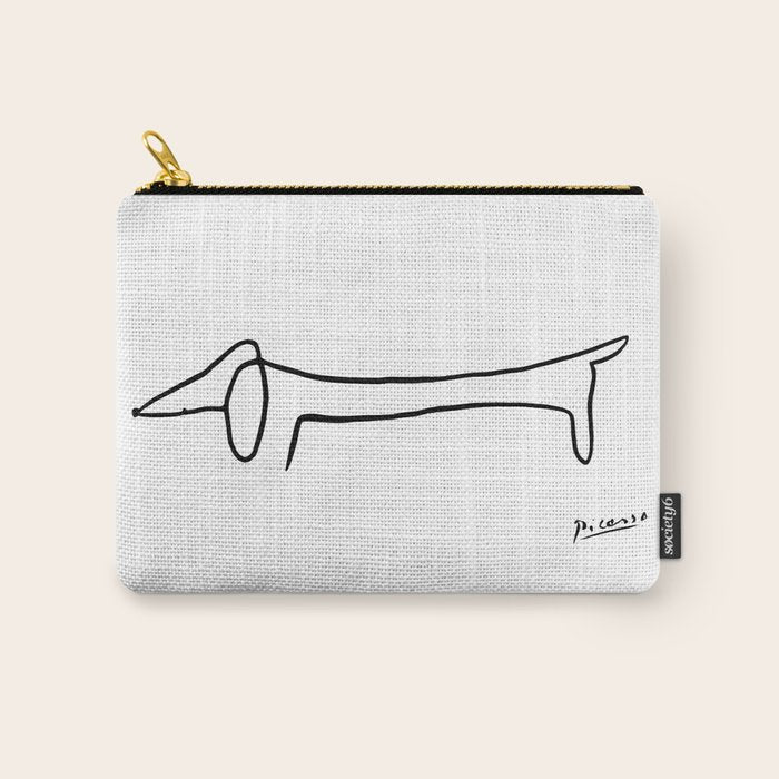 Picasso's sausage dog Carry All Pouch Gallery Image 1