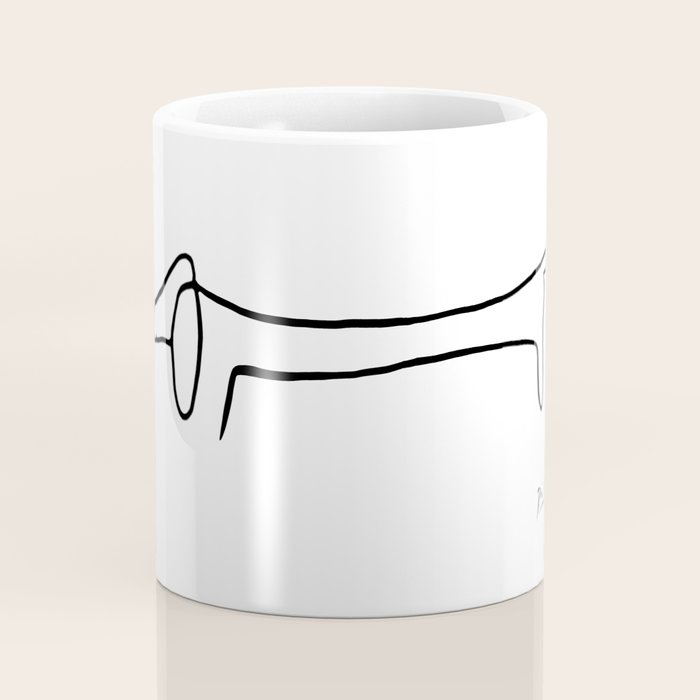 Picasso's sausage dog Coffee Mug Gallery Image 4