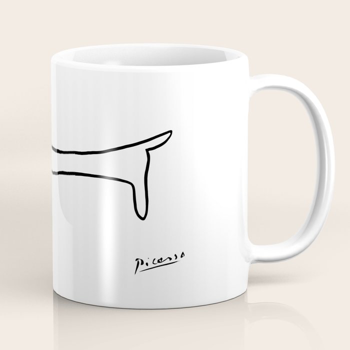 Picasso's sausage dog Coffee Mug Gallery Image 1