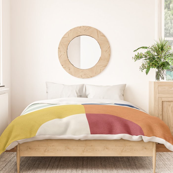 Attached Abstraction 03 Duvet Cover Gallery Image 3