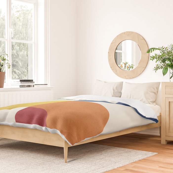 Attached Abstraction 03 Duvet Cover Gallery Image 2