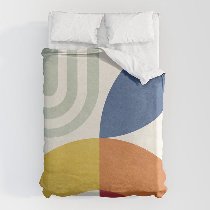 Attached Abstraction 03 Duvet Cover Gallery Image 1