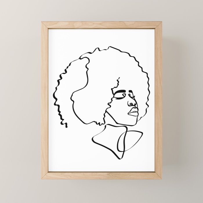 Soul Fro Mini Art Print Gallery Image 1