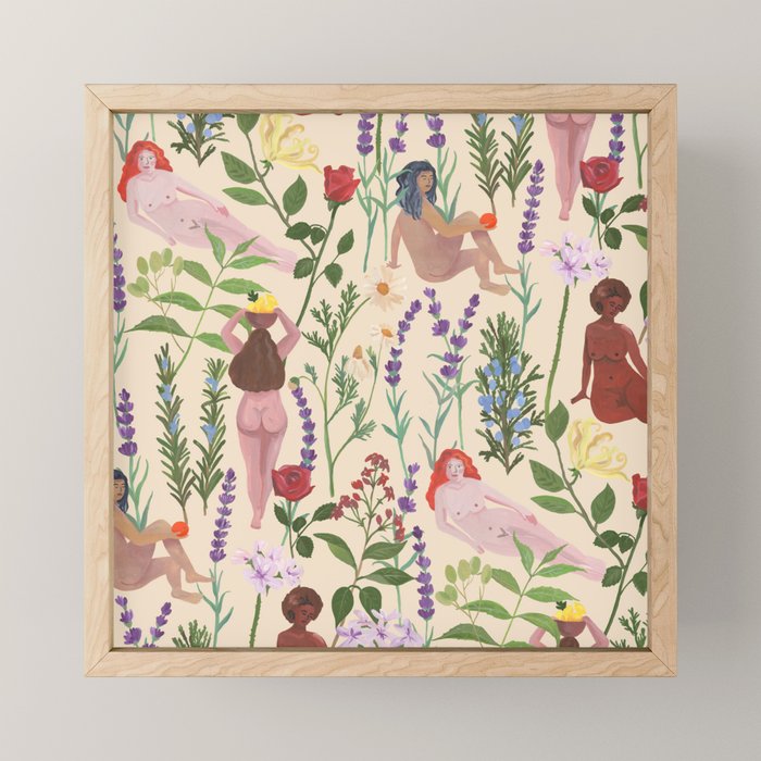 Aromatherapy Garden Mini Art Print Gallery Image 1