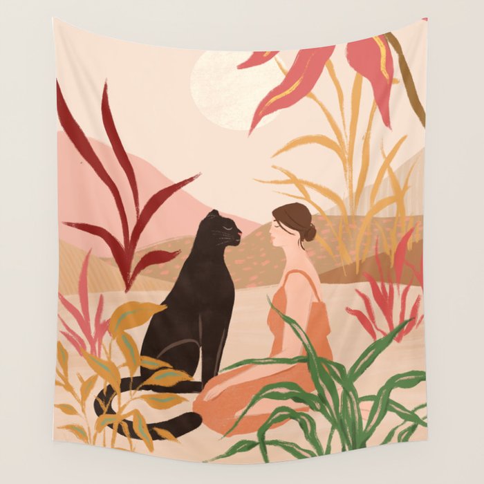 Meditation Wall Tapestry Gallery Image 1