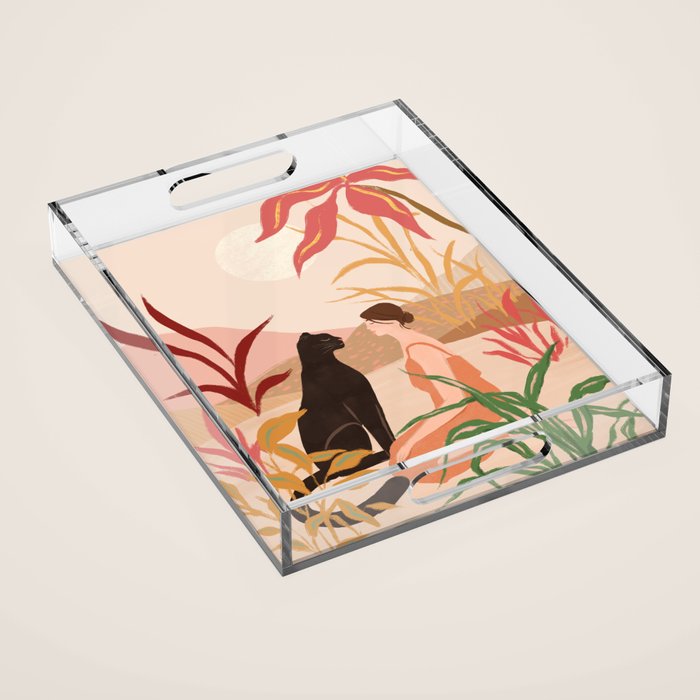 Meditation Acrylic Tray Gallery Image 1