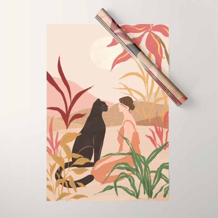 Meditation Wrapping Paper Gallery Image 1
