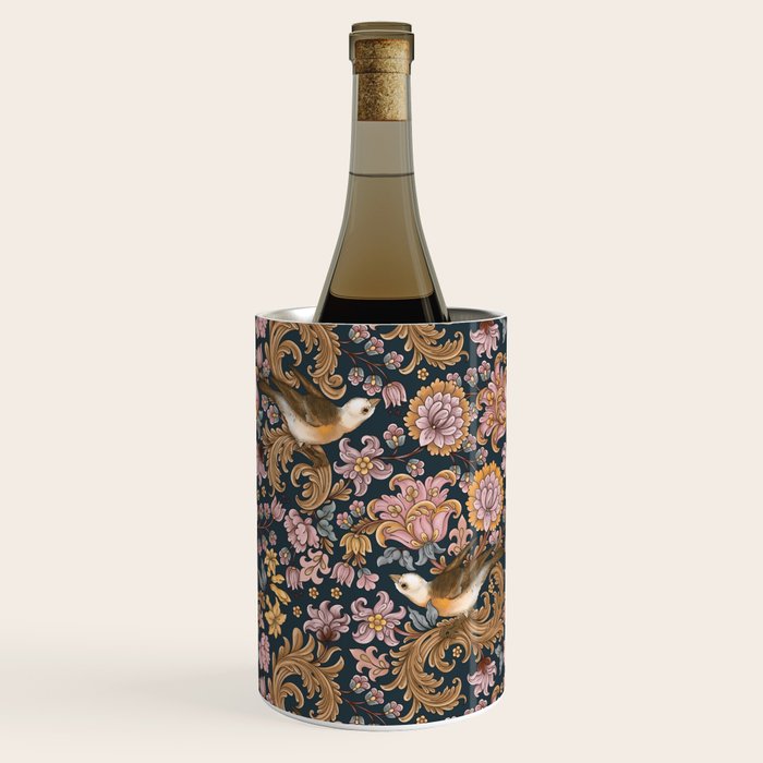 Ornate Bird Garden Wine Chiller Gallery Image 1