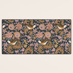 Ornate Bird Garden Desk Mat Gallery Image 3