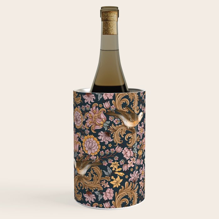 Ornate Bird Garden Wine Chiller Gallery Image 3