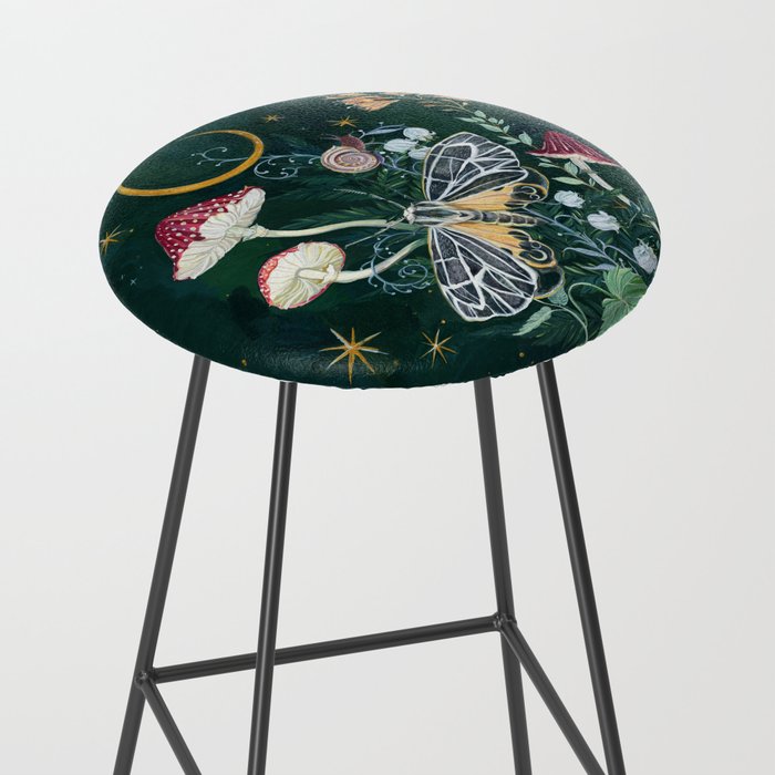 Mushroom night moth Stool Gallery Image 2