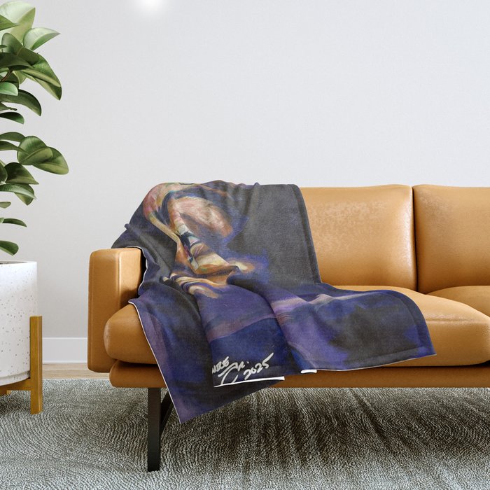 Naturally Hopeful Throw Blanket Gallery Image 1