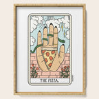 PIZZA READING (LIGHT) Serving Tray Gallery Image 1