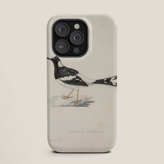 Spotted forktail by Elizabeth Gould from "A Century of Birds from the Himalaya Mountains," 1831 iPhone Case Gallery Image 19