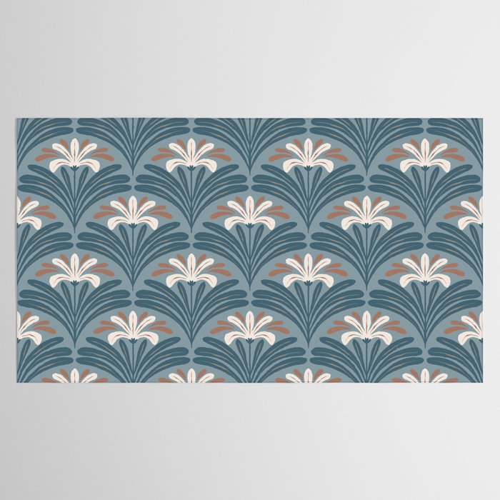 Elegant Leafy Blossoms  Tablecloth Gallery Image 2