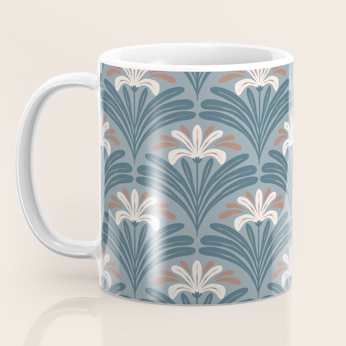 Elegant Leafy Blossoms  Coffee Mug Gallery Image 3