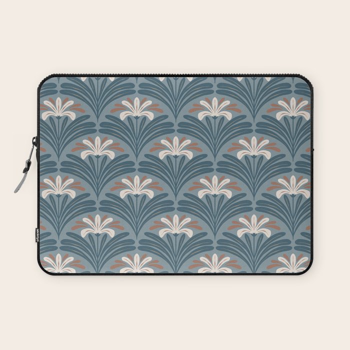 Elegant Leafy Blossoms  Laptop Sleeve Gallery Image 1