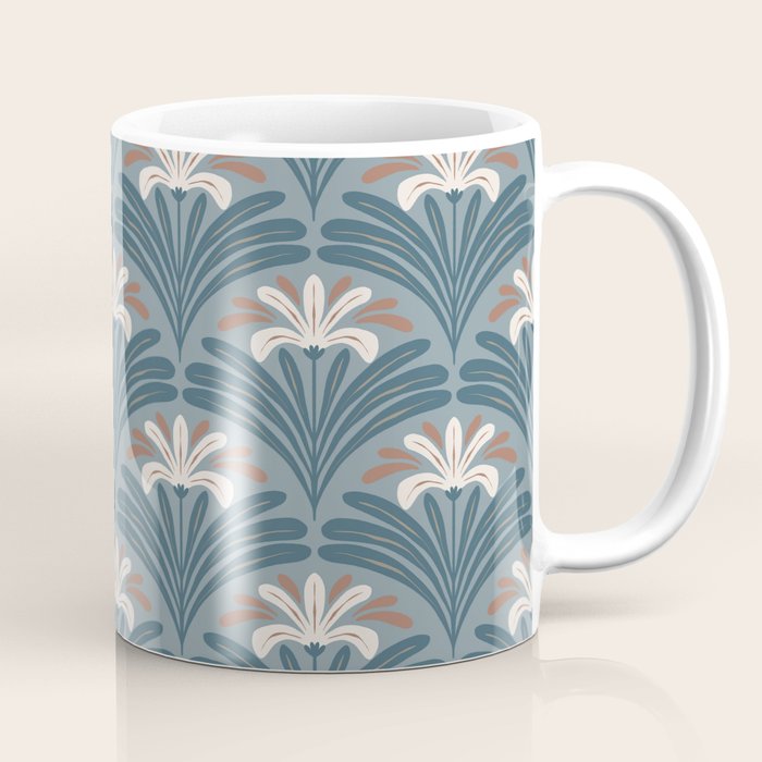 Elegant Leafy Blossoms  Coffee Mug Gallery Image 1