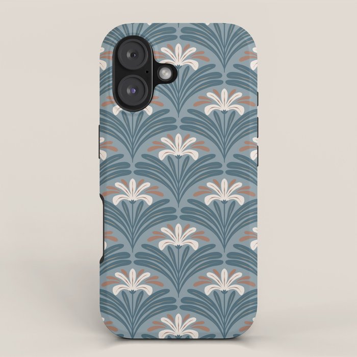 Elegant Leafy Blossoms  iPhone Case Gallery Image 1