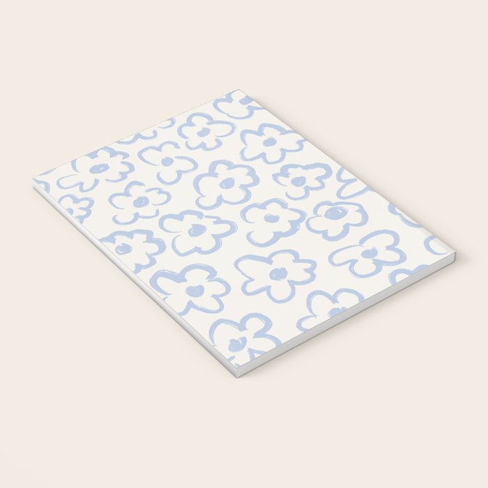 Daisies Pattern NO.2 | Blue Notebook Gallery Image 3