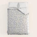 Daisies Pattern NO.2 | Blue Comforter Gallery Image 6