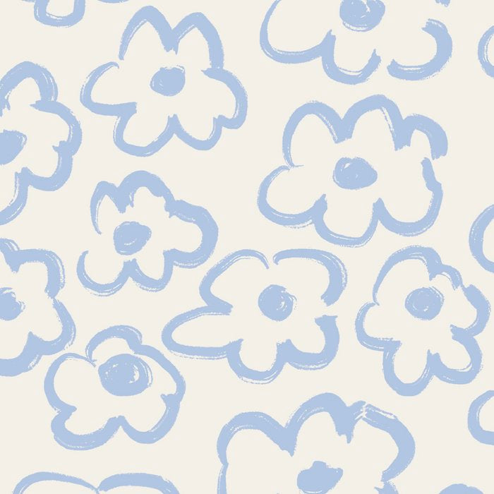 Daisies Pattern NO.2 | Blue Coffee Mug Gallery Image 2