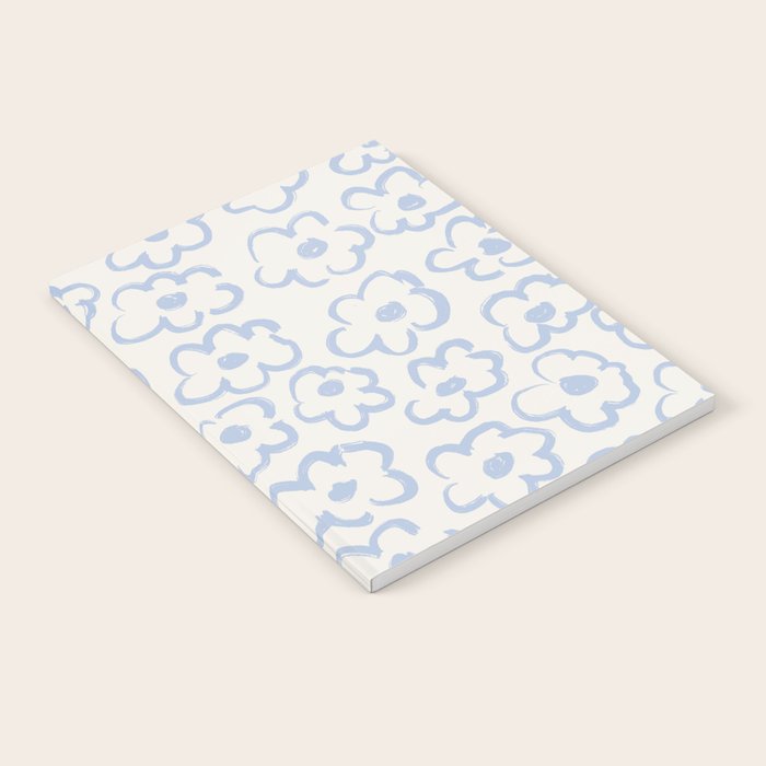 Daisies Pattern NO.2 | Blue Notebook Gallery Image 2