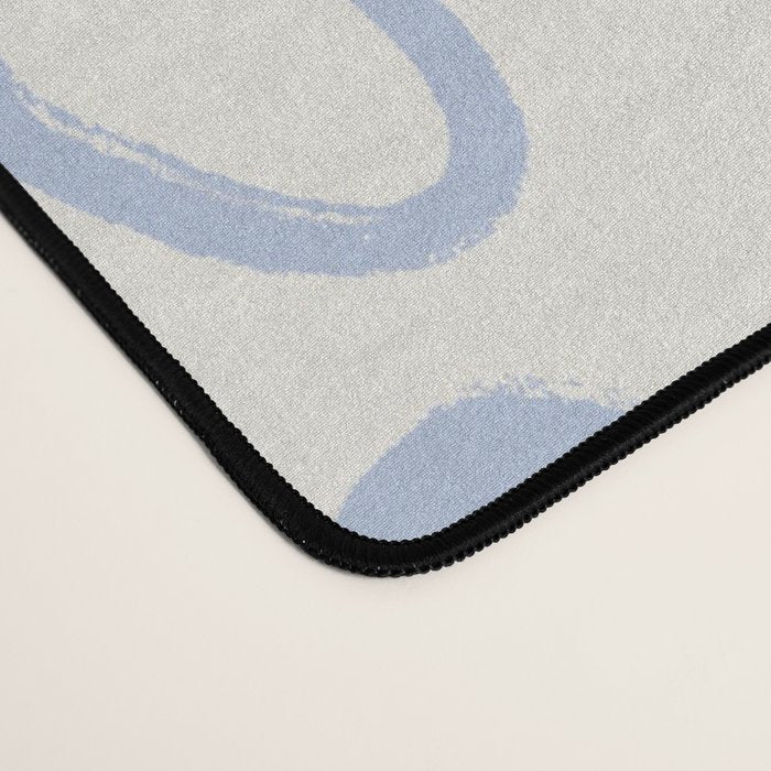 Daisies Pattern NO.2 | Blue Desk Mat Gallery Image 4