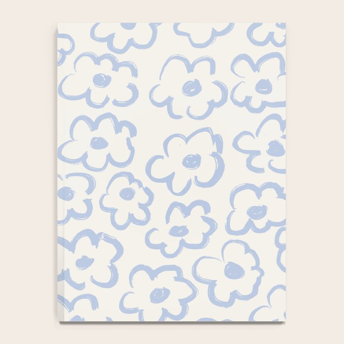 Daisies Pattern NO.2 | Blue Notebook Gallery Image 4